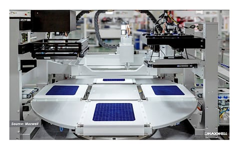Squeezing the maximum: While its western counterparts moved away from it, Maxwell has stuck to the rotary table platform even as the capacity remains comparable at 400 to 500 MW. (Source: Maxwell Technologies)