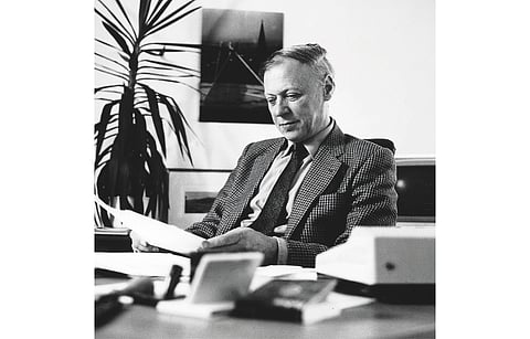 Prof Adolf Goetzberger (in the picture) breathed his last on February 24, 2023. (Photo Credit: Fraunhofer ISE)