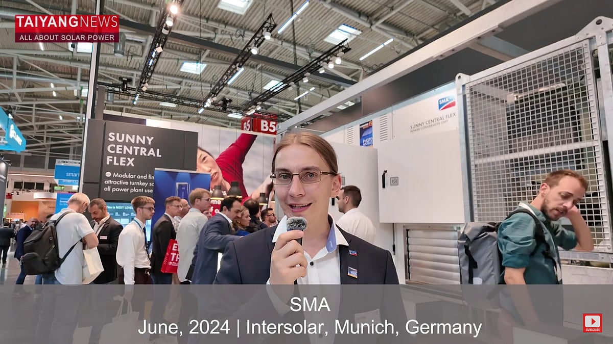 SMA Solar Technology AG Showcases Utility-Scenario Flexible Hybrid ...