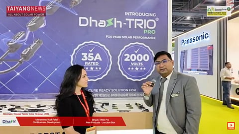 Dhash Ramanathan DhaSh PV Junction Box & Connectors For India’s DC Installation