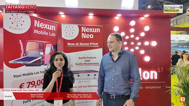 Swiss-Engineered PV Module Characterization Tool For Indian Market