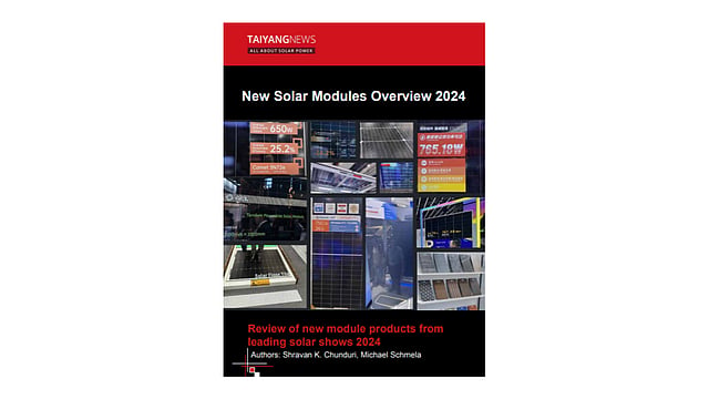 TaiyangNews Solar Modules Overview 2024