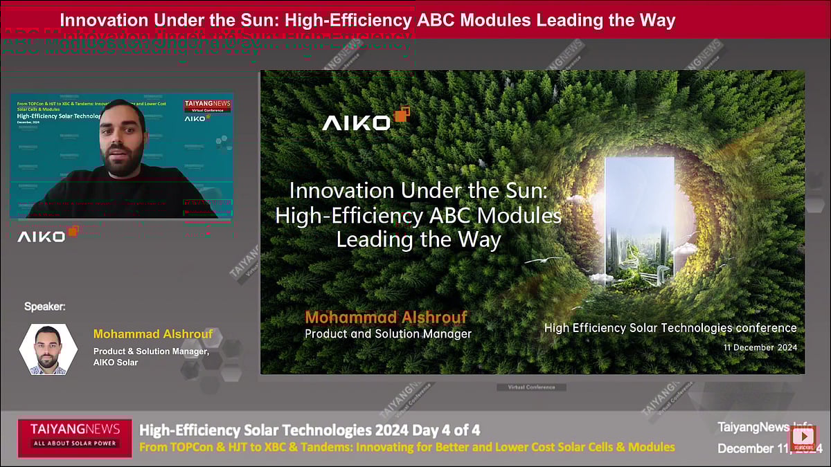 AIKO’s ABC Module - Making The Most Of Each Electron