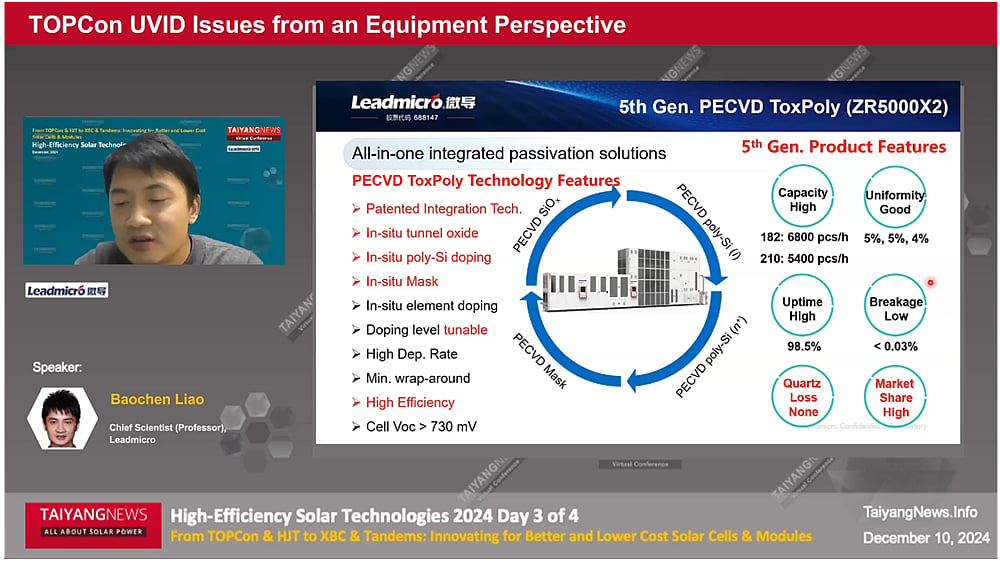 Deposition Technologies Compete In TOPCon Manufacturing
