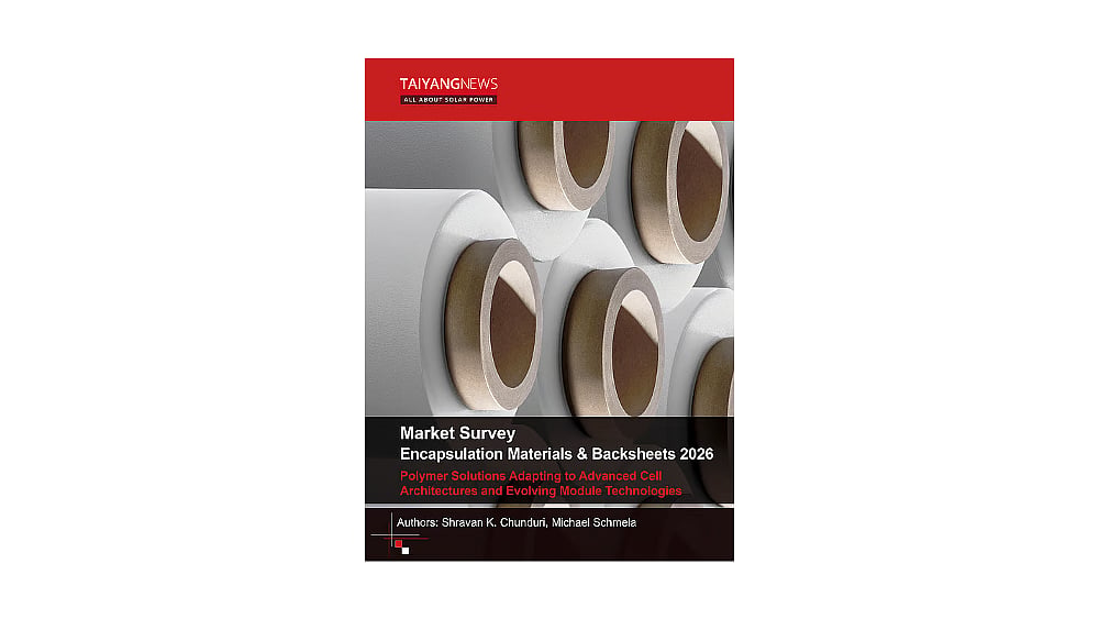 TaiyangNews Market Survey on Encapsulation Materials & Backsheets 2026