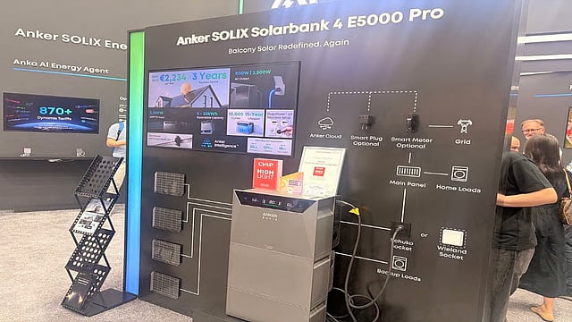 Anker SOLIX Displays Feed-In Limited PV Storage At Intersolar