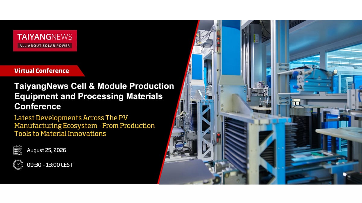 TaiyangNews Cell & Module Production Equipment and Processing Materials ...
