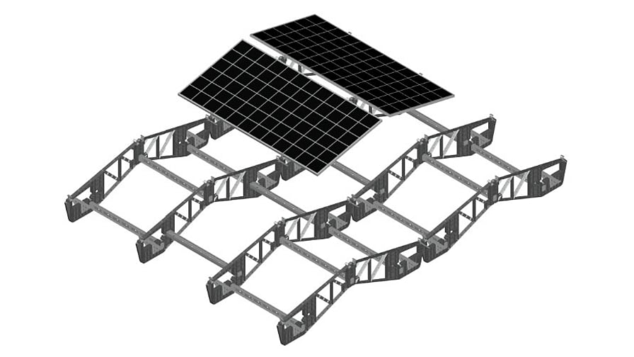 Amfisol Develops Glass-Fiber-Reinforced PV Mounting System