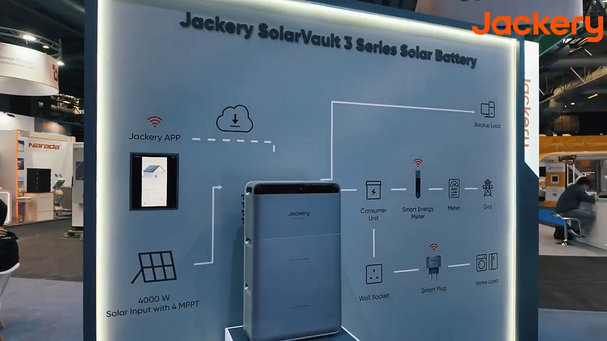 Jackery Shows Home Batteries And Portable Power Solutions At UK Trade Fair