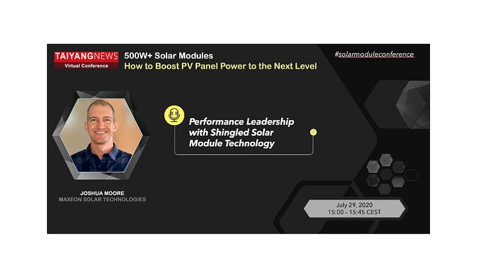 TaiyangNews 500W+ Conference: Maxeon Solar