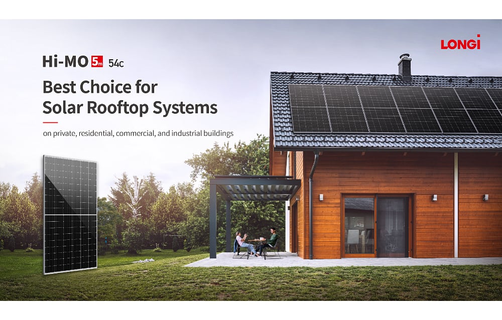 New LONGi PV Rooftop Module With 415 W Output