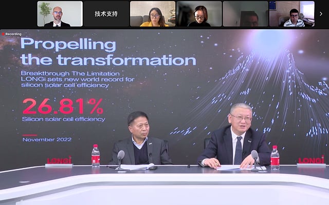 LONGi Breaks Long-Time Silicon Solar Cell Record
