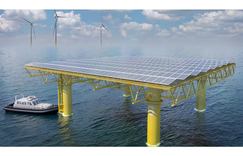 New Offshore Floating PV Technology Launched By Belgians