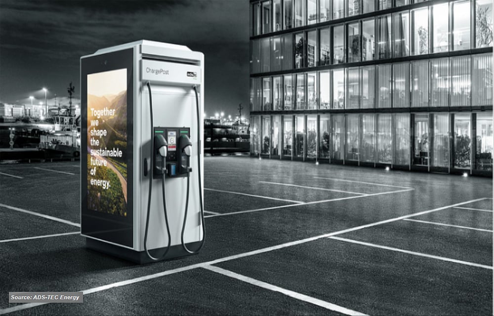 Compact Charging Station From ADS-TEC