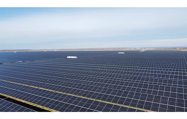 155 MW Solar Park Inaugurated In Romania