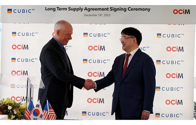 CubicPV Signs Big Contract With OCIM