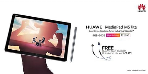 Grab Exciting Offers on Huawei MediaPad M5 Lite 10