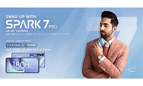 TECNO SPARK 7 Pro with 48MP Camera Launched