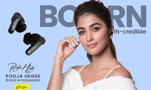Pooja Hegde Becomes Brand Ambassador of pTron