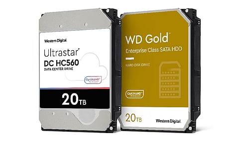 Western Digital Ultrastar DC HC560 and WD Gold 20TB HDDs Launched with OptiNAND