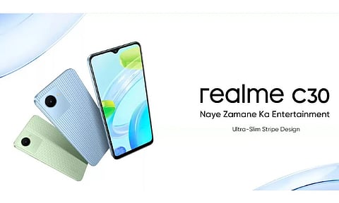 Realme Launches realme C30 with UNISOC T612 powerful processor