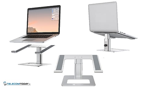 Enjoy Optimum Comfort on Your Laptop with Newly Launched Portronics My Buddy K5 Laptop Stand
