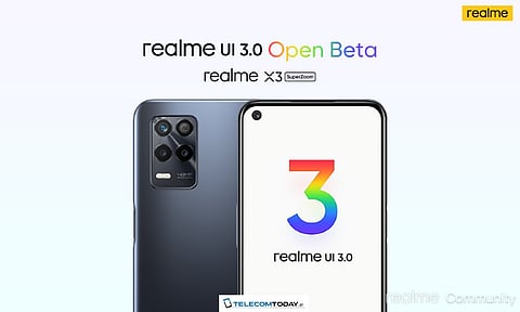Realme Releases UI 3.0 Open Beta Update for X3 Super Zoom