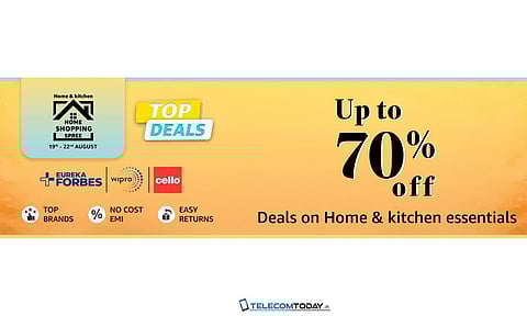 Get Attractive Deals on Home & Kitchen Appliances During Amazon ‘Home Shopping Spree’