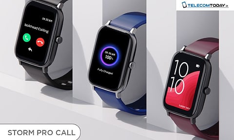 Achieve Your Fitness Goals with boAt’s New Storm Pro Call’ Smartwatch