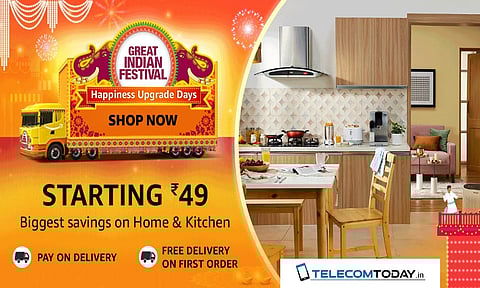 Avail Up to 70% Off on Household, Kitchen, Furniture, and More During Great Indian Festival