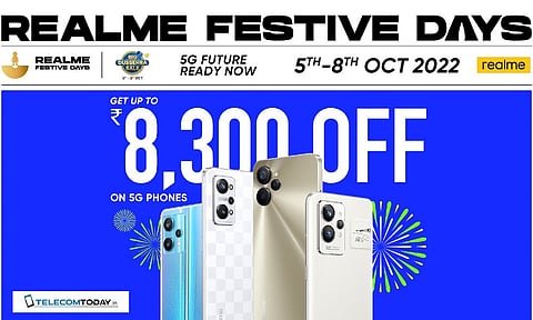 Celebrate This Festive Season with Amazing Discounts on Smartphones During Realme Festive Days Sale