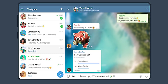 Telegram Introduces New Features Including Search Filters