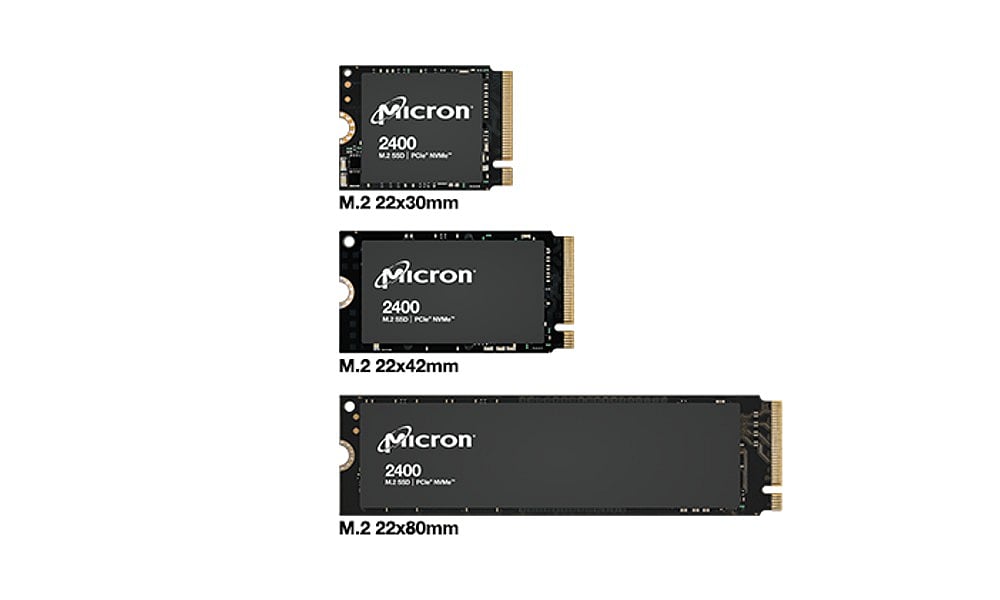 Micron Launches Innovative 2400 PCIe Gen4 Client SSD