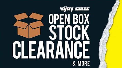 Vijay Sales' Announces Open Box Clearance Sales With Attractive Offers 