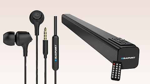 Enjoy Type-C Connectivity in Blaupunkt SBA30 Soundbar & EM01 Earphones