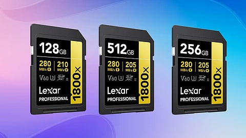 Lexar Launches Professional Memory Cards, Details Here
