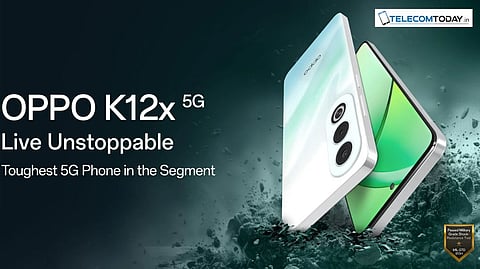 OPPO K12x 5G Sets Record with 5 Lakh Units Sold During Festive Period