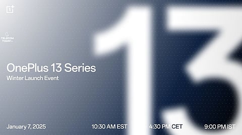 OnePlus to Launch OnePlus 13 Series on January 7, 2025 