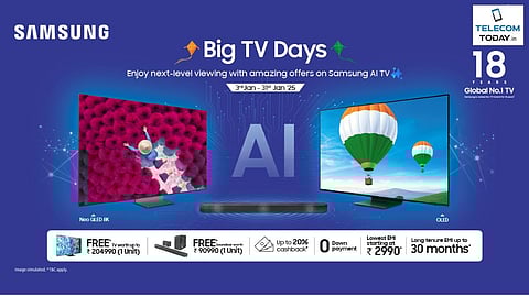 Upgrade to AI-Powered Premium TVs with Samsung’s ‘Big TV Days’ Campaign