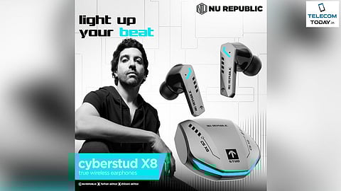 Nu Republic Launches Cyberstud X8 Earbuds with Immersive Sound