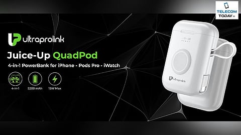 UltraProlink Launches Juice-Up QuadPod Powerbank for Apple Devices