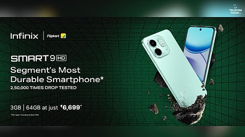 Infinix Smart 9HD Launches at ₹6,699 with Sleek Design and Advanced Features