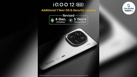 iQOO 12 Now Gets 4 Years of OS Updates and 5 Years of Security Patches