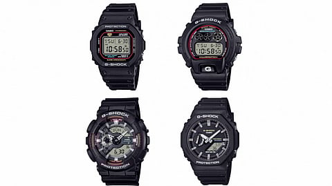 G-SHOCK Launches Four New Watches, Paying Tribute to Its Legendary Heritage