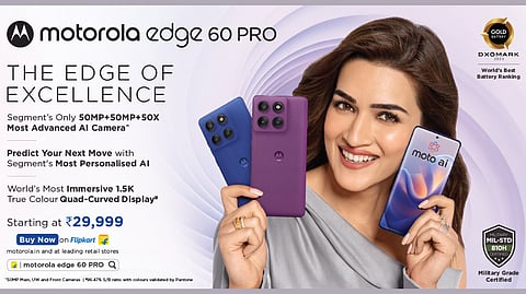 Motorola Edge 60 Pro Now on Sale Starting at Rs. 29,999