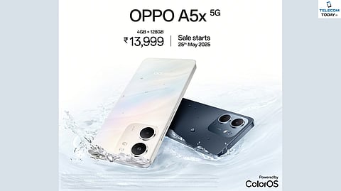 OPPO A5x 5G Now Available in New A5x 5G 4+128GB Variant 