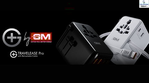 GM Unveils Multi-Port Travel Adaptor Featuring Retractable Cable
