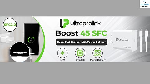 UltraProlink Launches Boost 45 Charger for Fast Charging