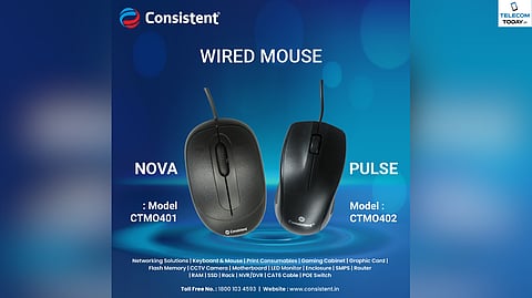 Consistent Unveils New PULSE and NOVA Wired Mouse 