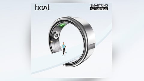 boAt Launches Smart Ring Active Plus with Advanced Health Tracking Features